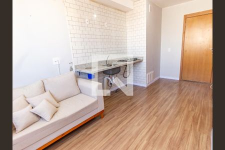 Sala/Cozinha de apartamento para alugar com 1 quarto, 25m² em Belenzinho, São Paulo
