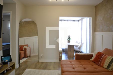 Sala de apartamento à venda com 2 quartos, 56m² em Parque das Nações, Santo André