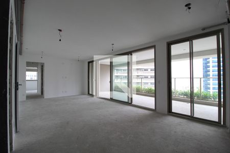 Sala/Cozinha de apartamento à venda com 3 quartos, 151m² em Indianópolis, São Paulo
