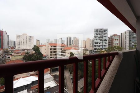 Varanda de kitnet/studio para alugar com 1 quarto, 27m² em Vila Mariana, São Paulo