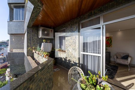 Varanda da Sala de apartamento à venda com 3 quartos, 130m² em Minas Brasil, Belo Horizonte