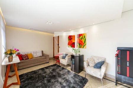 Sala de apartamento à venda com 3 quartos, 130m² em Minas Brasil, Belo Horizonte