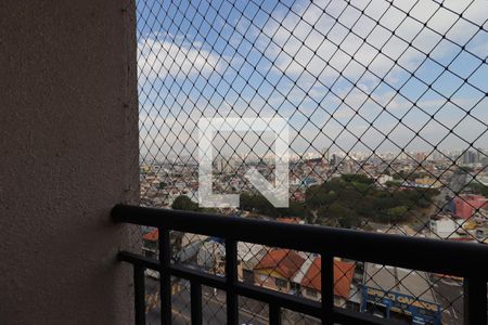 Sacada da Sala de apartamento à venda com 3 quartos, 60m² em Parque Erasmo Assunção, Santo André