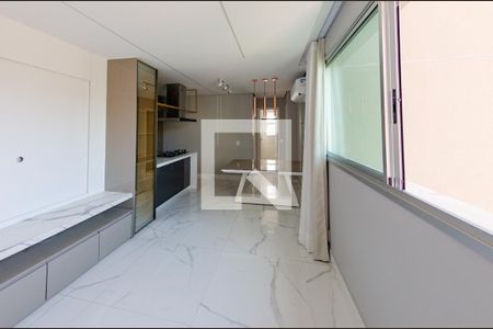Sala de apartamento à venda com 2 quartos, 65m² em Nova Granada, Belo Horizonte