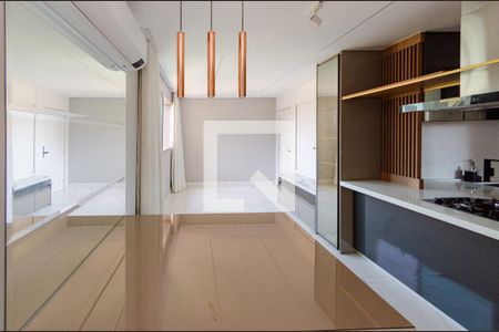 Sala de apartamento à venda com 2 quartos, 65m² em Nova Granada, Belo Horizonte