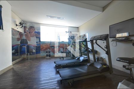 Área comum - Academia de apartamento à venda com 4 quartos, 180m² em Santa Cruz, Belo Horizonte