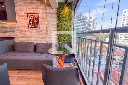 Sala/Cozinha de apartamento para alugar com 1 quarto, 30m² em Sumaré, São Paulo