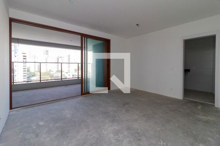 Sala de apartamento à venda com 3 quartos, 110m² em Brooklin Novo, São Paulo