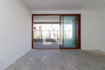 Sala de apartamento à venda com 3 quartos, 110m² em Brooklin Novo, São Paulo