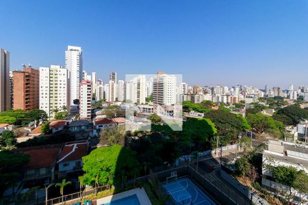 Vista da Varanda de apartamento à venda com 3 quartos, 110m² em Campo Belo, São Paulo