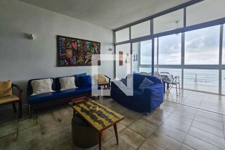 Sala de apartamento para alugar com 3 quartos, 180m² em Centro, Guarujá