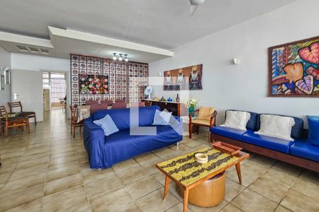 Sala de apartamento para alugar com 3 quartos, 180m² em Centro, Guarujá