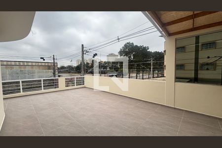 Sala - Sala de Jantar Varanda de casa de condomínio à venda com 2 quartos, 80m² em Jardim Stetel, Santo André