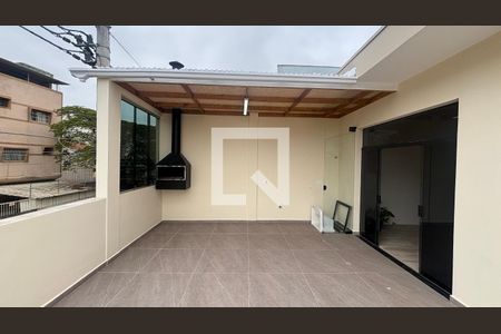 Varanda - Area de Serviço de casa de condomínio à venda com 2 quartos, 80m² em Jardim Stetel, Santo André