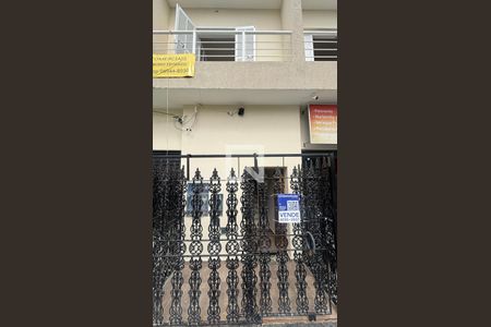 Fachada/Placa de casa de condomínio à venda com 2 quartos, 80m² em Jardim Stetel, Santo André