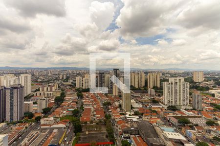 Vista Varanda da Sala/Cozinha de apartamento à venda com 2 quartos, 68m² em Tatuapé, São Paulo
