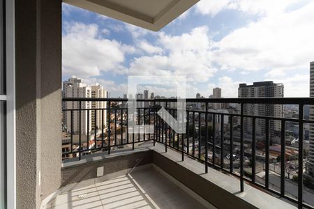 Varanda da Sala de apartamento para alugar com 1 quarto, 33m² em Vila Nair, São Paulo