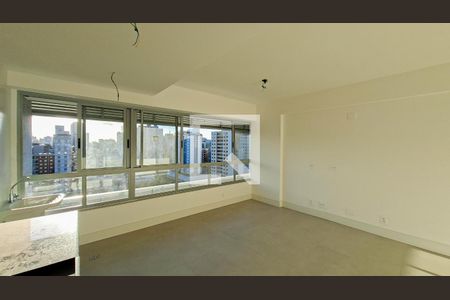 Sala/Cozinha de apartamento à venda com 2 quartos, 75m² em Funcionários, Belo Horizonte