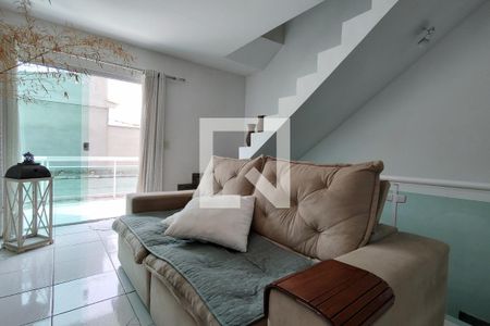 Sala de casa de condomínio à venda com 2 quartos, 200m² em Taquara, Rio de Janeiro