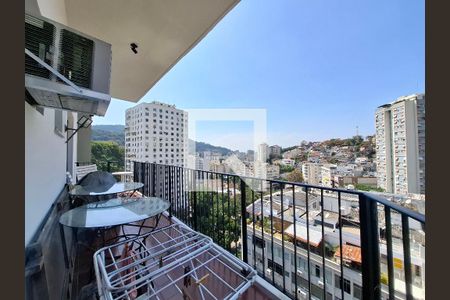 Varanda de apartamento à venda com 3 quartos, 191m² em Laranjeiras, Rio de Janeiro