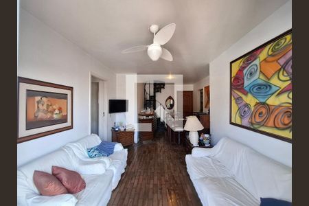 Sala de apartamento à venda com 3 quartos, 191m² em Laranjeiras, Rio de Janeiro