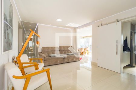 Sala de apartamento à venda com 3 quartos, 106m² em Vila Regente Feijó, São Paulo