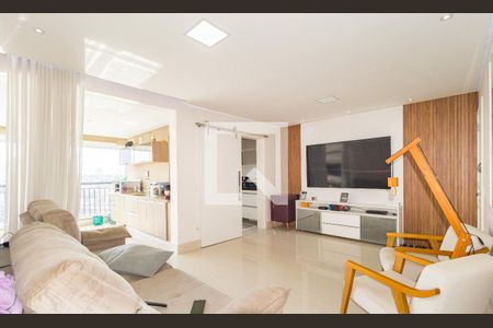 Sala de apartamento à venda com 3 quartos, 106m² em Vila Regente Feijó, São Paulo