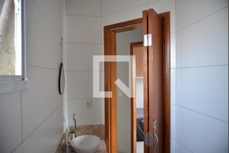 Banheiro Social de apartamento à venda com 2 quartos, 100m² em Parque Capuava, Santo André