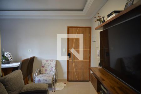 Sala de apartamento à venda com 2 quartos, 100m² em Parque Capuava, Santo André