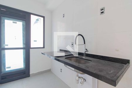 Cozinha de apartamento à venda com 1 quarto, 40m² em Vila Dom Pedro I, São Paulo