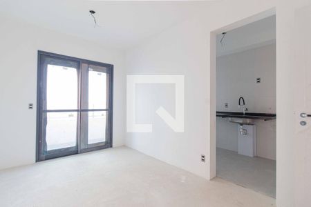 Sala de apartamento à venda com 1 quarto, 40m² em Vila Dom Pedro I, São Paulo