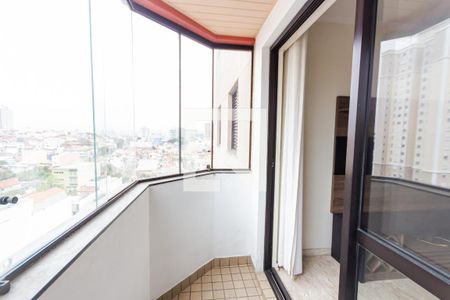 Varanda de apartamento à venda com 3 quartos, 74m² em Parque das Nações, Santo André