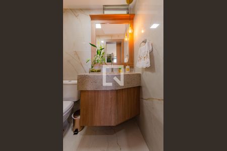 Lavabo 1 de apartamento à venda com 3 quartos, 190m² em Buritis, Belo Horizonte