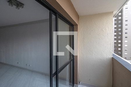 Varanda da Sala de apartamento à venda com 2 quartos, 66m² em Vila Gumercindo, São Paulo