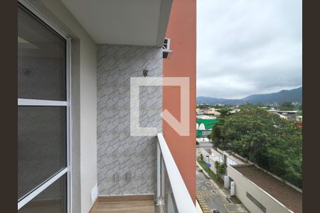 Varanda Sala de apartamento para alugar com 2 quartos, 54m² em Jacarepaguá, Rio de Janeiro