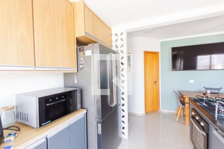 Cozinha e Área de Serviço de apartamento para alugar com 2 quartos, 88m² em Vila Metalúrgica, Santo André