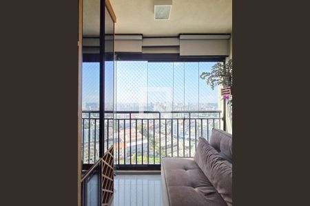 Sacada de apartamento à venda com 1 quarto, 42m² em Jardim Olavo Bilac, São Bernardo do Campo