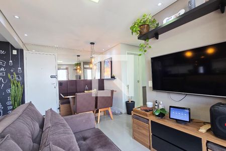 Sala de apartamento à venda com 1 quarto, 42m² em Jardim Olavo Bilac, São Bernardo do Campo