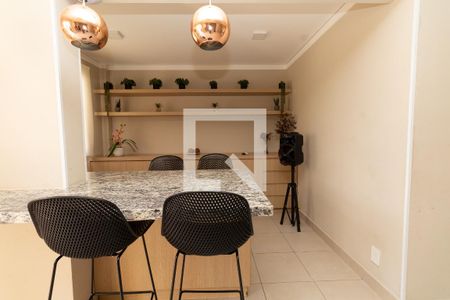 Área comum - Salão de festas de apartamento para alugar com 1 quarto, 27m² em Vila Ré, São Paulo