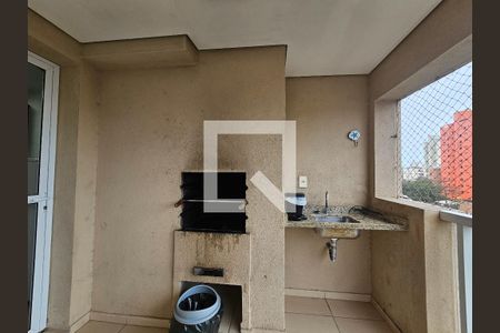 Varanda da Sala de apartamento para alugar com 2 quartos, 67m² em Parque Enseada, Guarujá