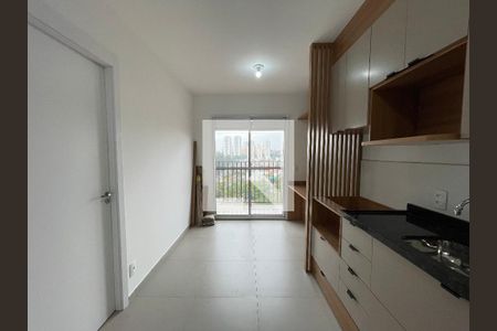 Sala/Cozinha de apartamento para alugar com 1 quarto, 26m² em Vila Butantã, São Paulo