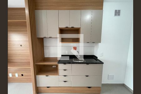 Sala/Cozinha de apartamento para alugar com 1 quarto, 26m² em Vila Butantã, São Paulo