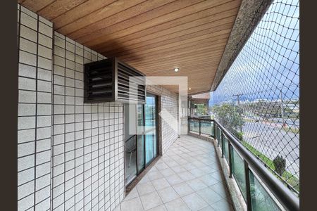 Varanda de apartamento à venda com 3 quartos, 122m² em Recreio dos Bandeirantes, Rio de Janeiro