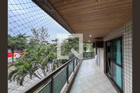Varanda de apartamento à venda com 3 quartos, 122m² em Recreio dos Bandeirantes, Rio de Janeiro