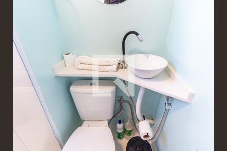 Banheiro de apartamento para alugar com 1 quarto, 25m² em Mooca, São Paulo