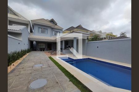 Área Externa de casa de condomínio à venda com 5 quartos, 380m² em Barra da Tijuca, Rio de Janeiro