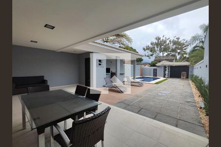 Área Externa de casa de condomínio à venda com 5 quartos, 380m² em Barra da Tijuca, Rio de Janeiro