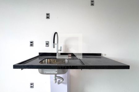 Cozinha de kitnet/studio à venda com 1 quarto, 26m² em Vila Dom Pedro I, São Paulo