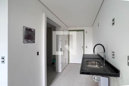 Cozinha de kitnet/studio à venda com 1 quarto, 26m² em Vila Dom Pedro I, São Paulo
