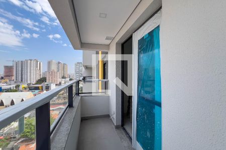 Varanda de apartamento à venda com 1 quarto, 40m² em Vila Dom Pedro I, São Paulo